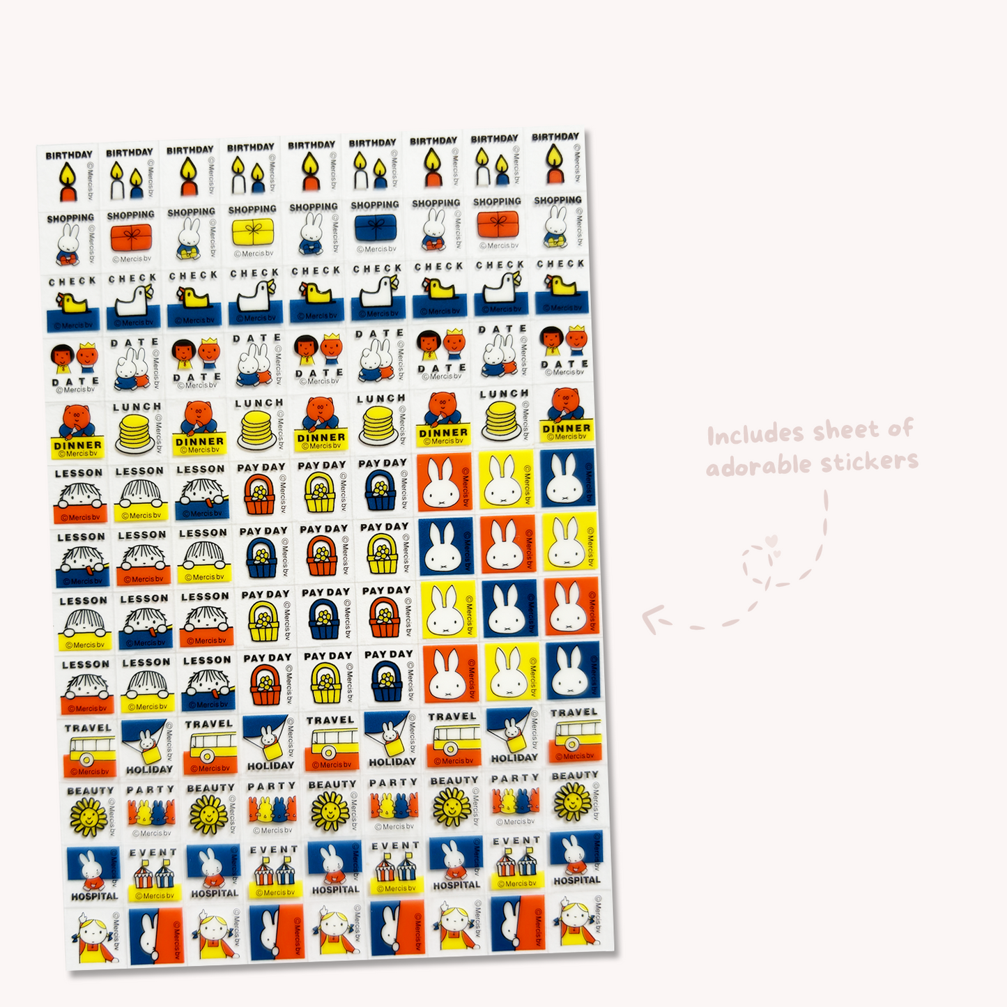 Miffy 2026 Schedule Book