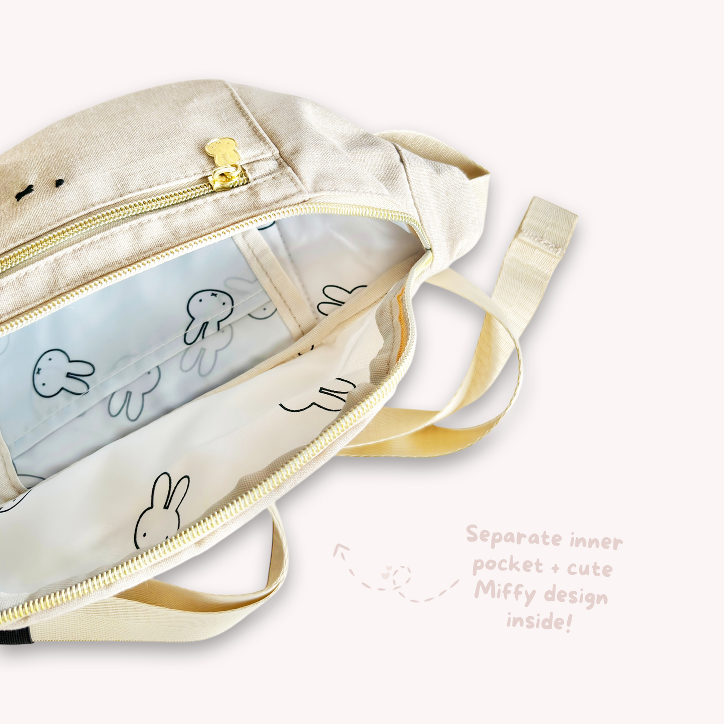 Miffy Canvas Sling Bag