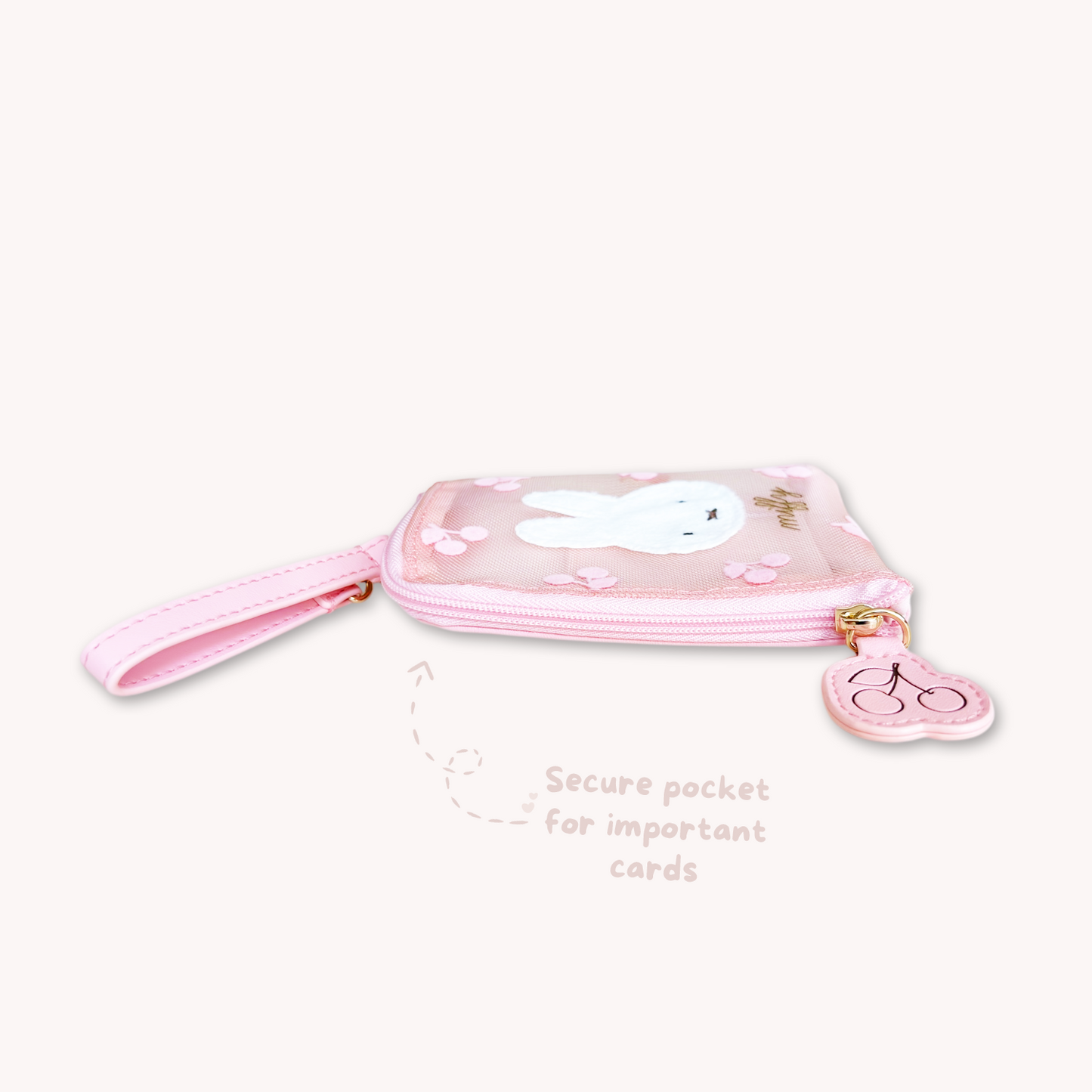 Miffy Cherry Fleur Card Case - Cherry