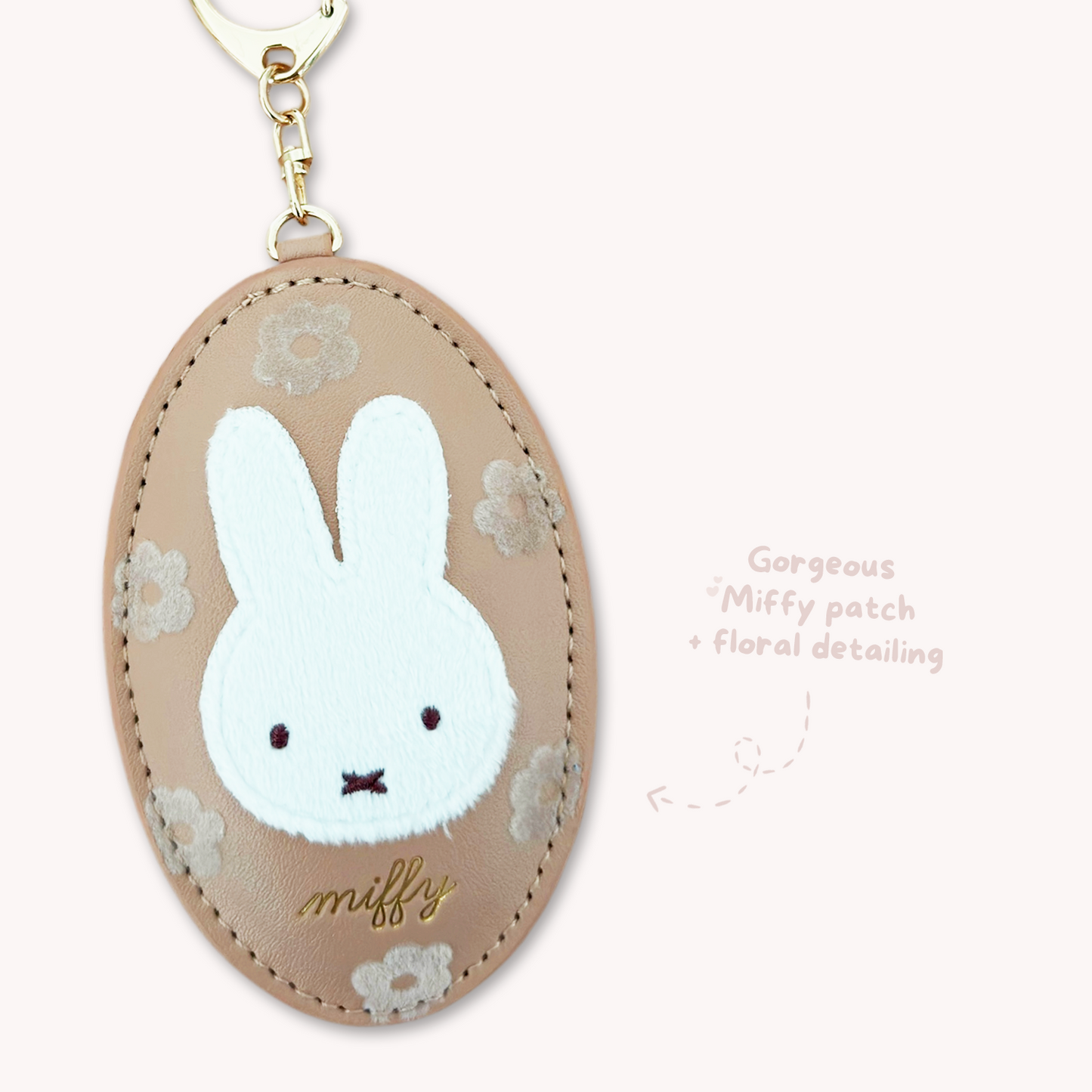 Miffy Cherry Fleur Keyring - Fleur