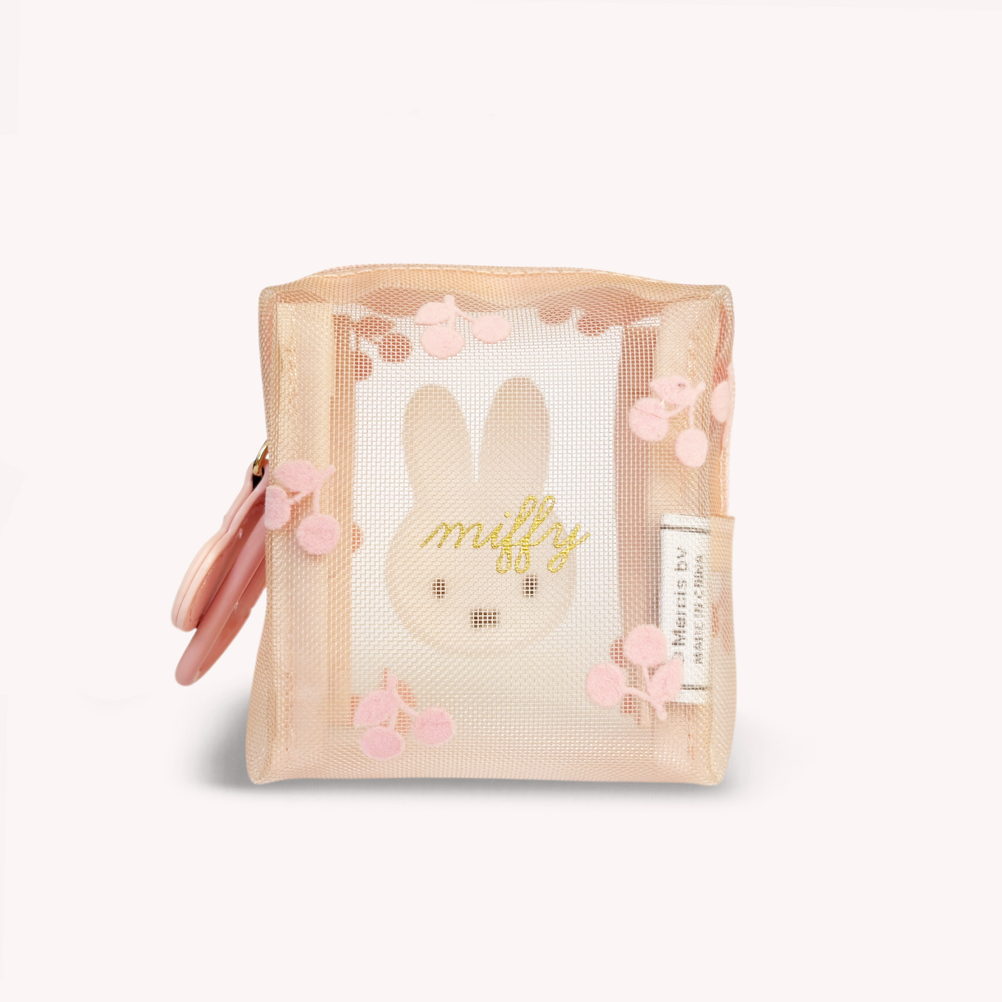 Miffy Cherry Fleur Mini Pouch - Cherry