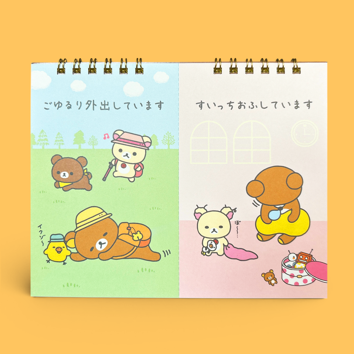 Rilakkuma 2026 Desk Calendar
