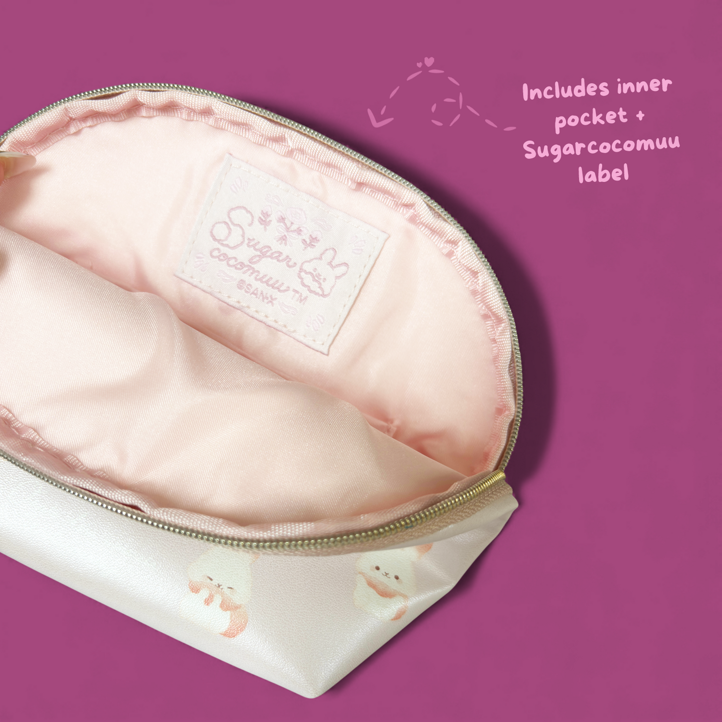 Sugarcocomuu 'Lolli and Pop's Candy Day' Pouch