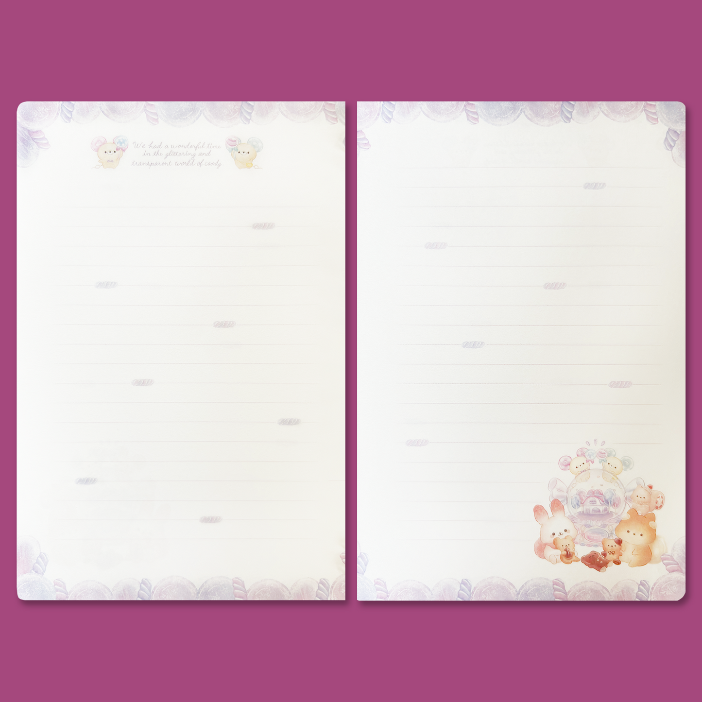 Sugarcocomuu 'Lolli and Pop's Candy Day' B6 Notebook