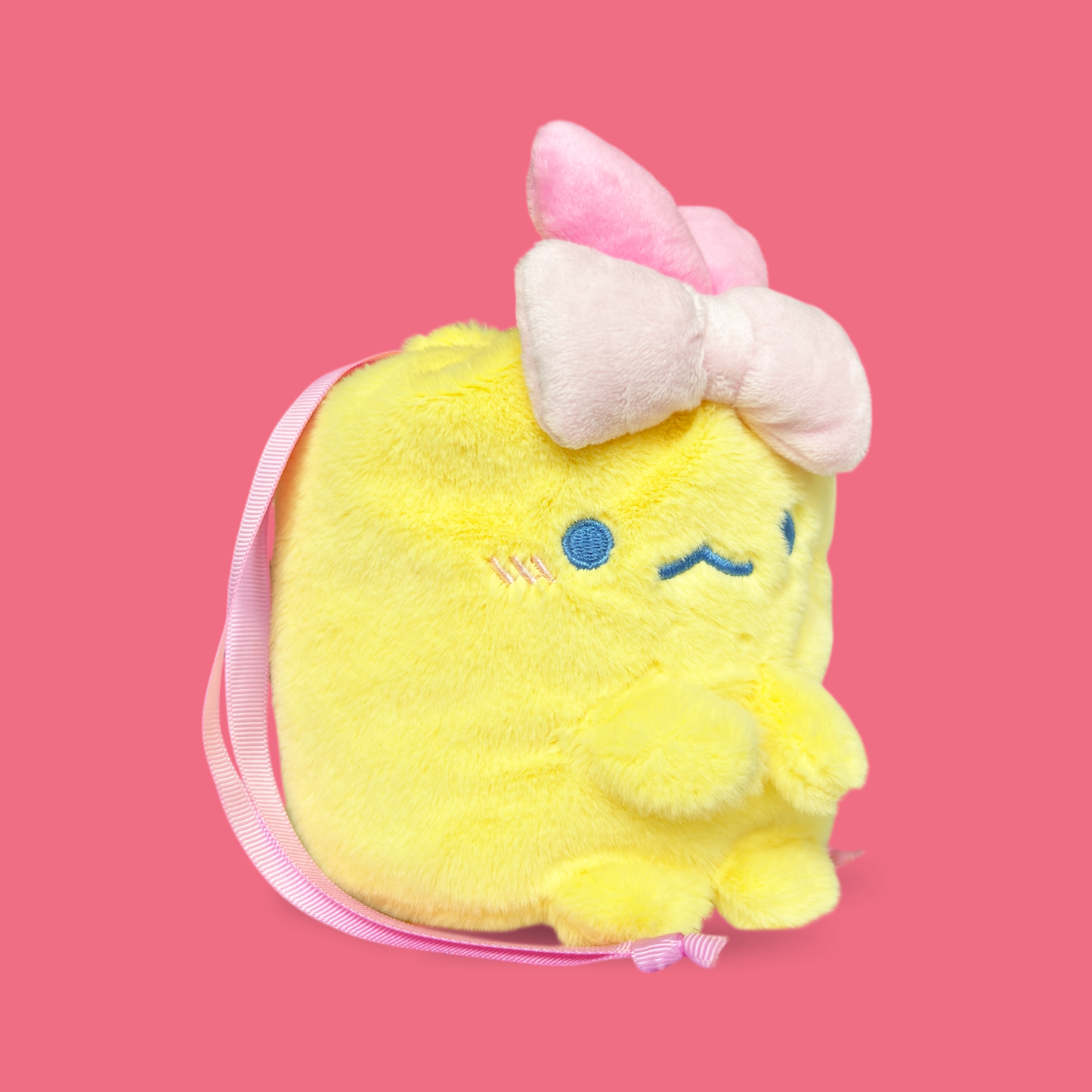 Sumikkogurashi 'Dreaming Tails' Plush Drawstring Pouch