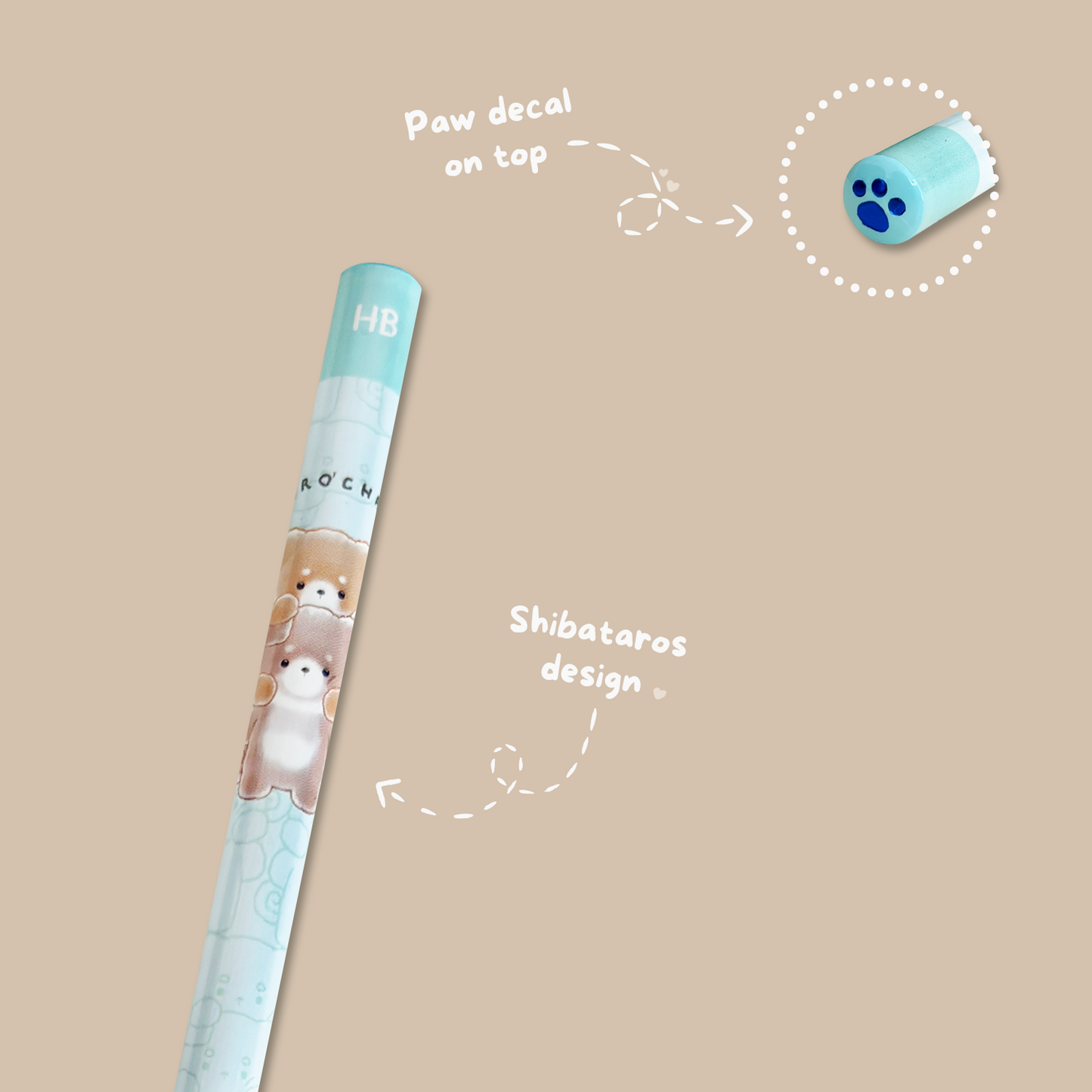 Tarochans HB Pencil - Shibataros