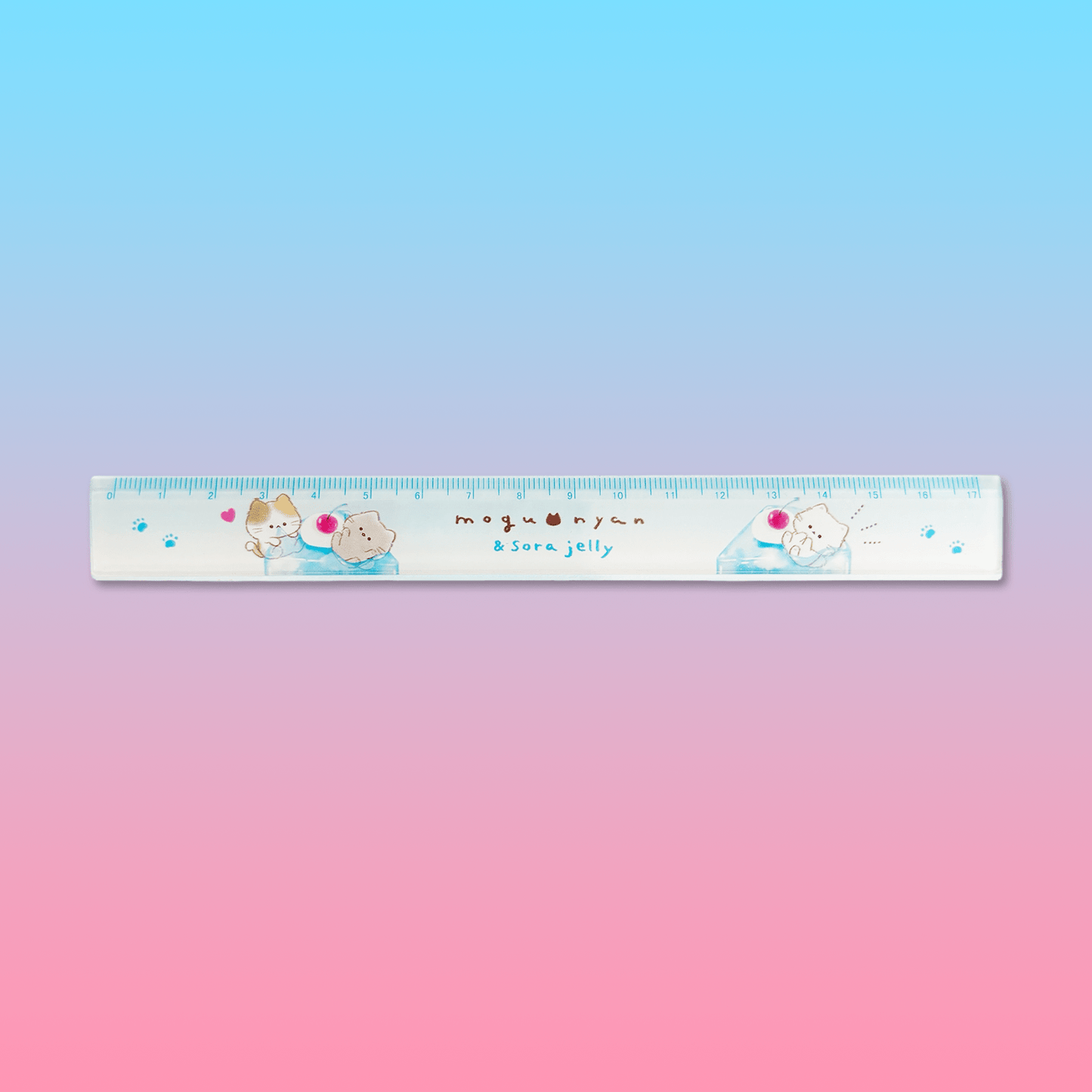 Mogunyan 'Sky Jelly' 17cm Ruler - Momohana