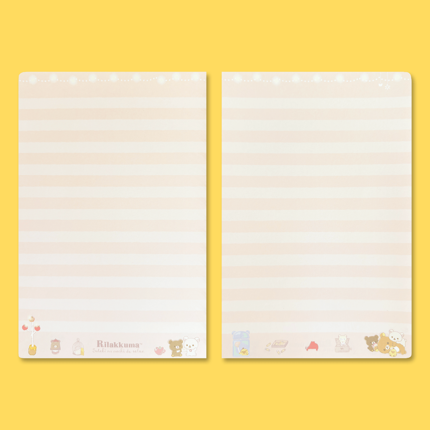 Rilakkuma 'A Wonderful House' B6 Notebook - Momohana