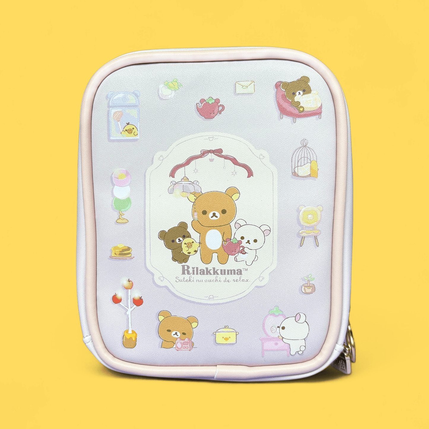 Rilakkuma 'A Wonderful House' Large Pouch - Momohana