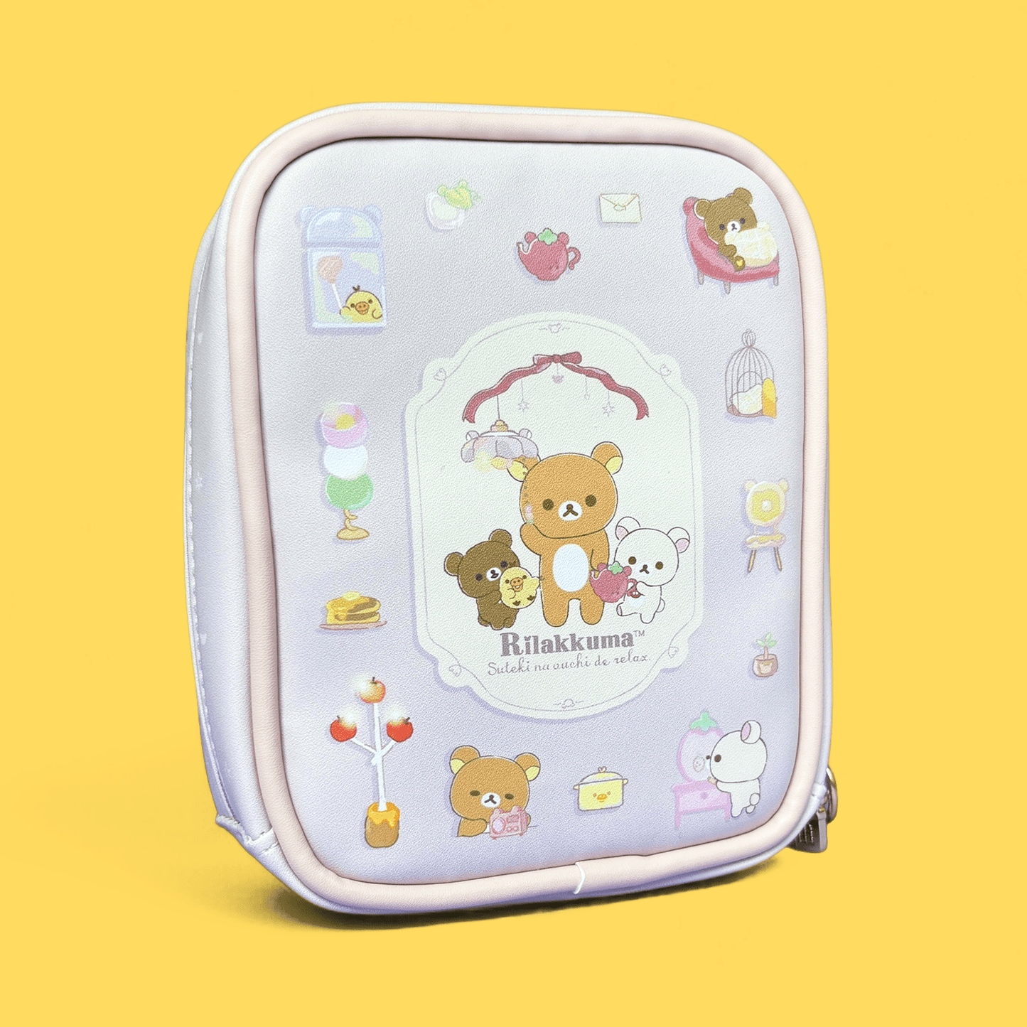 Rilakkuma 'A Wonderful House' Large Pouch - Momohana
