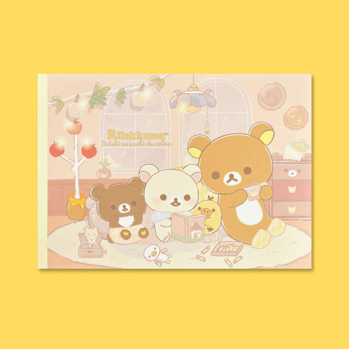 Rilakkuma 'A Wonderful House' Memo Pad - Momohana
