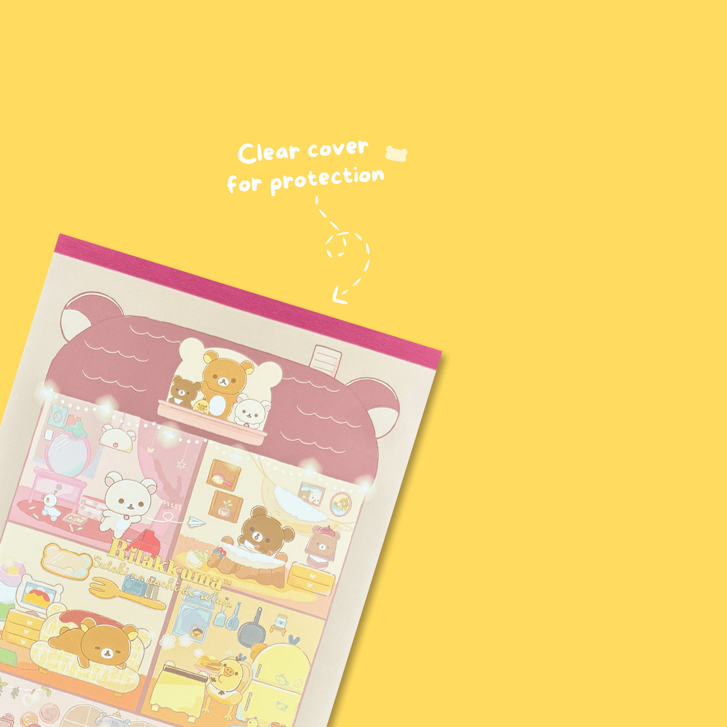 Rilakkuma 'A Wonderful House' Memo Pad - Momohana