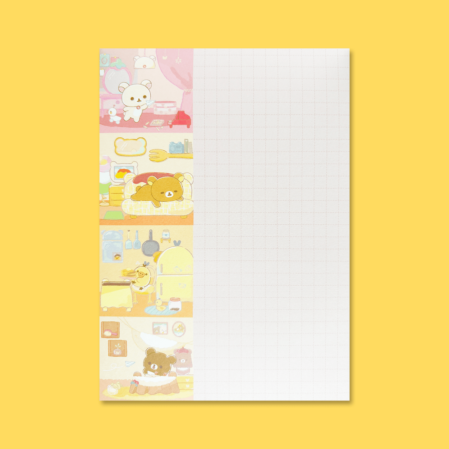 Rilakkuma 'A Wonderful House' Memo Pad - Momohana