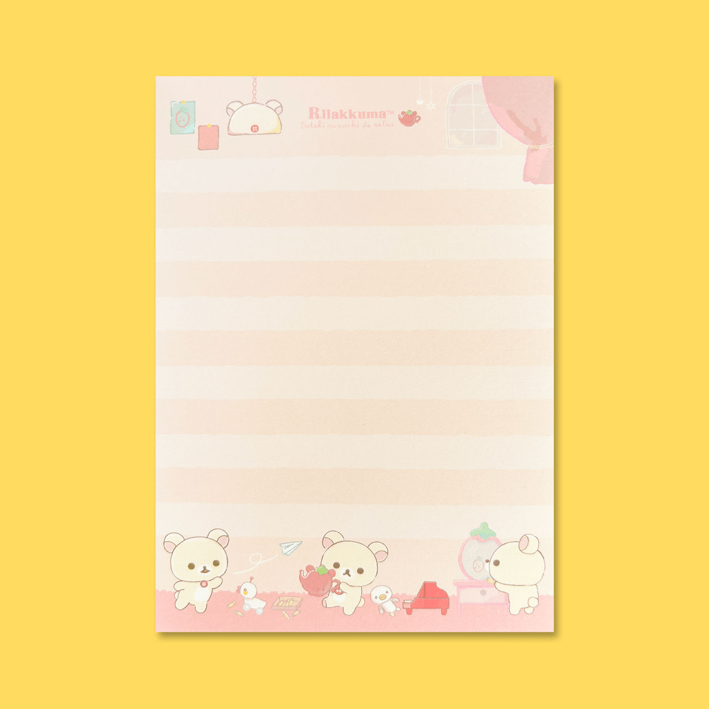 Rilakkuma 'A Wonderful House' Memo Pad - Momohana