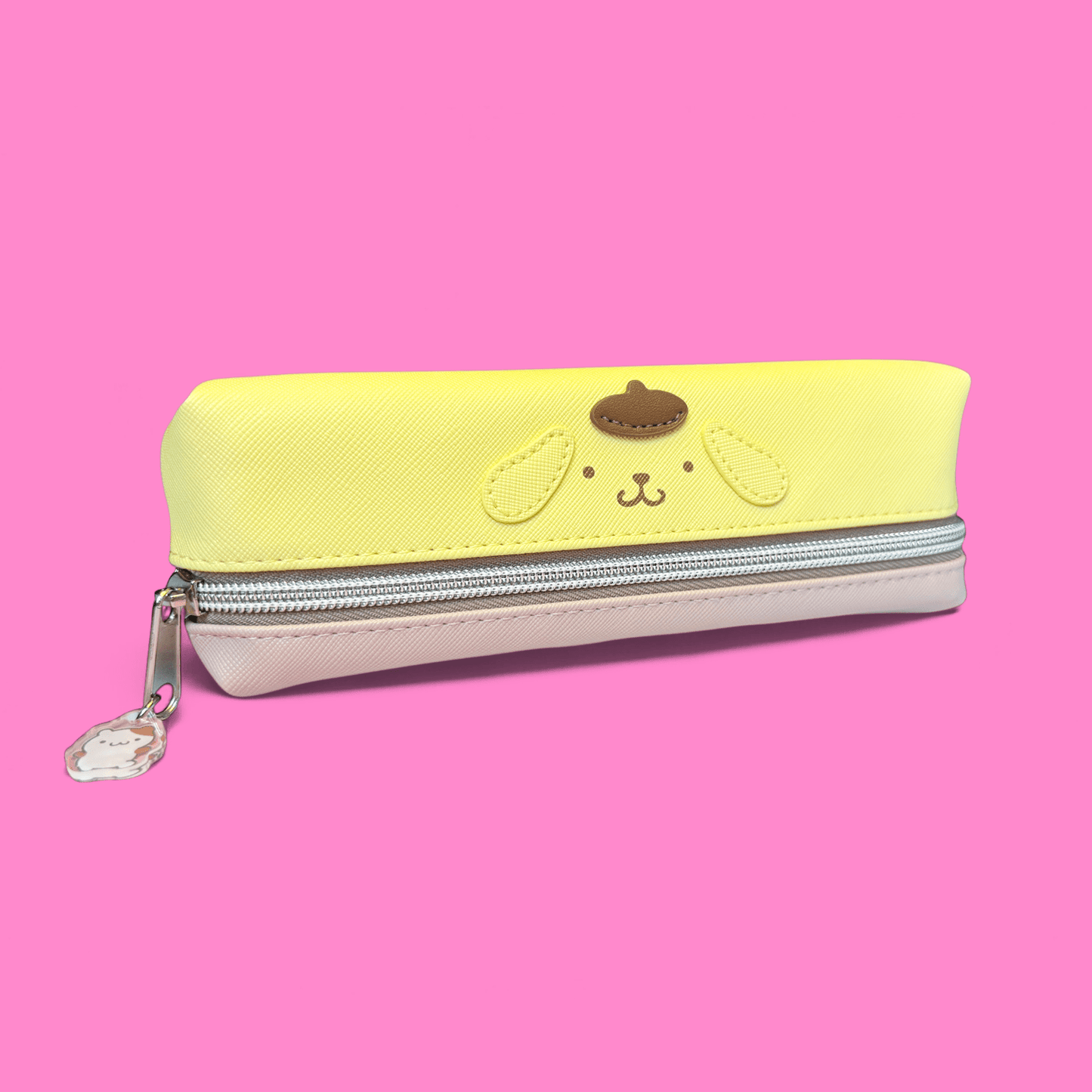 Sanrio 2 Compartment Pencil Case - Pompompurin - Momohana