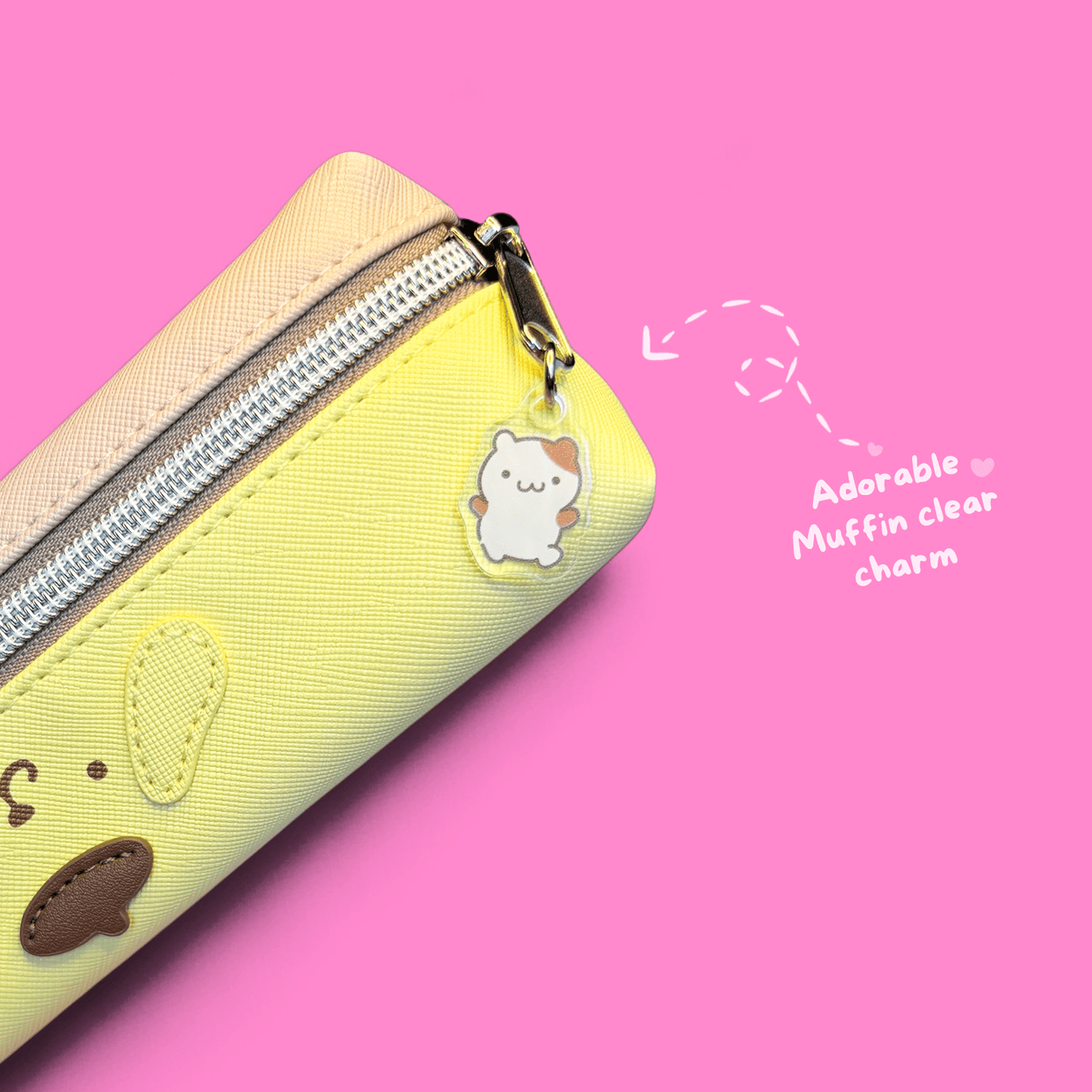 Sanrio 2 Compartment Pencil Case - Pompompurin - Momohana