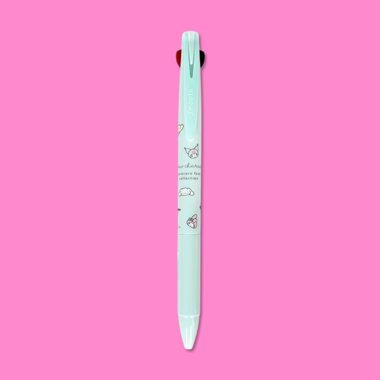 Sanrio Characters Smooth 2 Colour Pen - Mint - Momohana