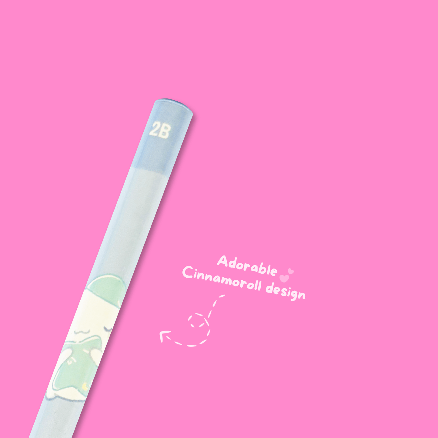 Sanrio Munyatto 2B Pencil - Cinnamoroll - Momohana