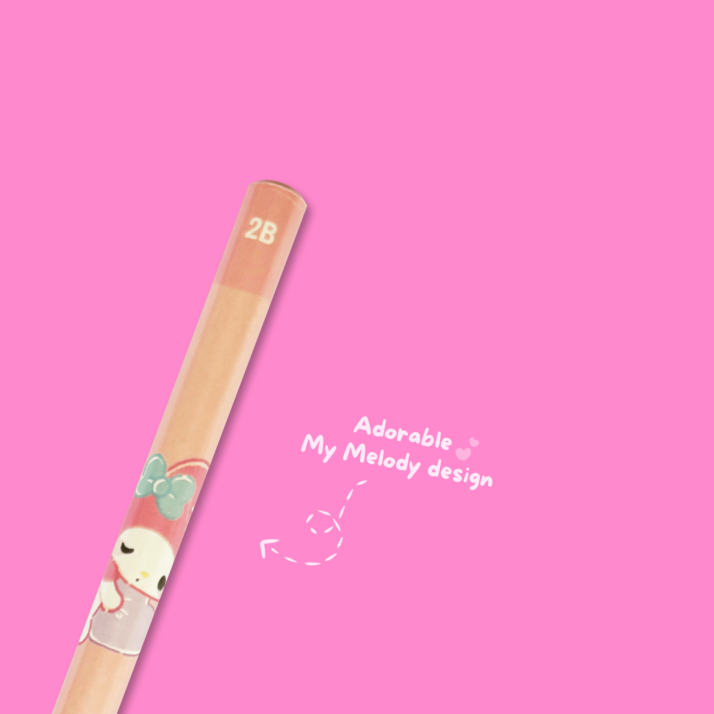 Sanrio Munyatto 2B Pencil - My Melody - Momohana