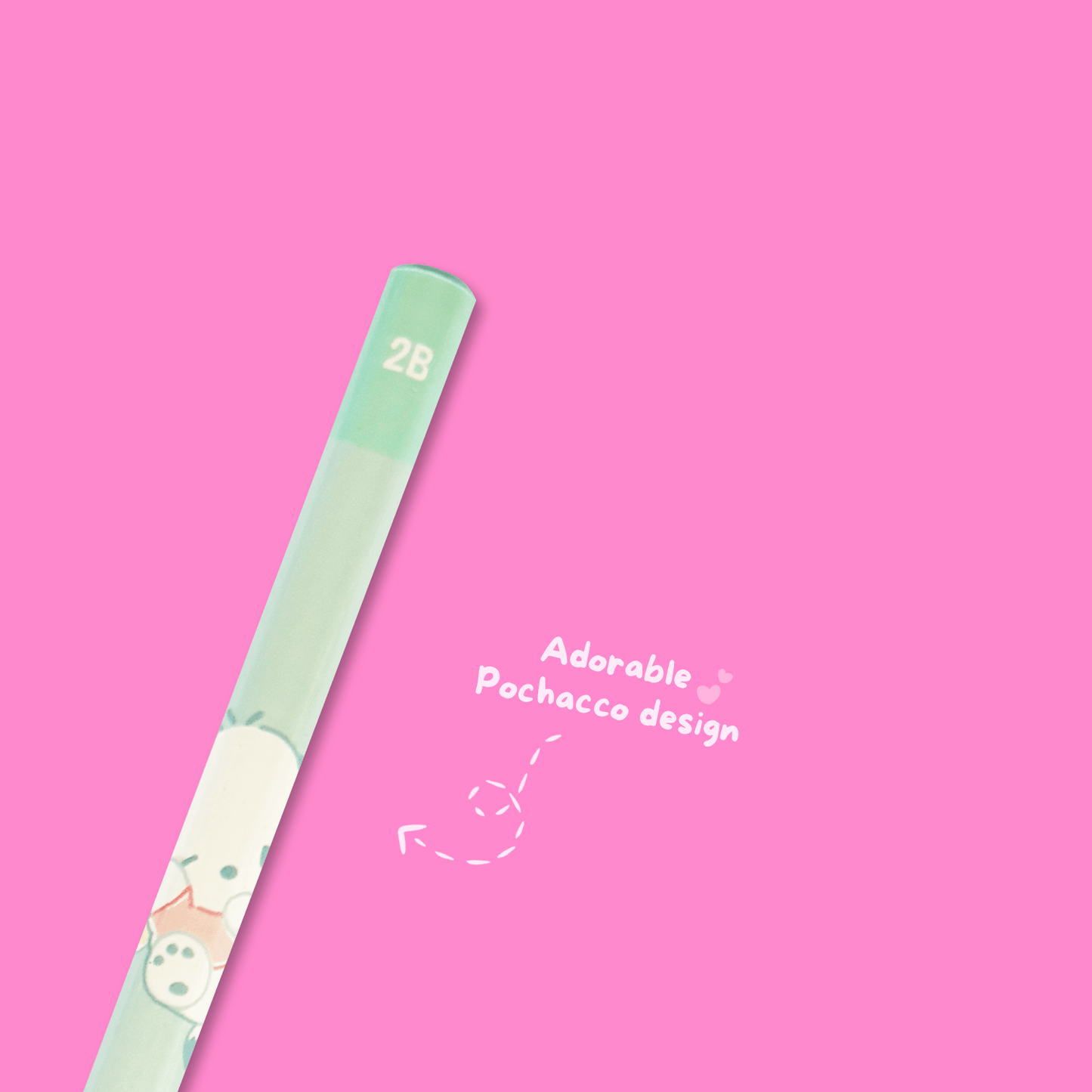 Sanrio Munyatto 2B Pencil - Pochacco - Momohana