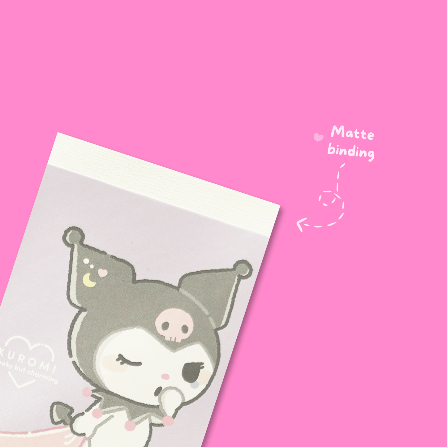 Sanrio Munyatto Mini Memo Pad - Kuromi - Momohana