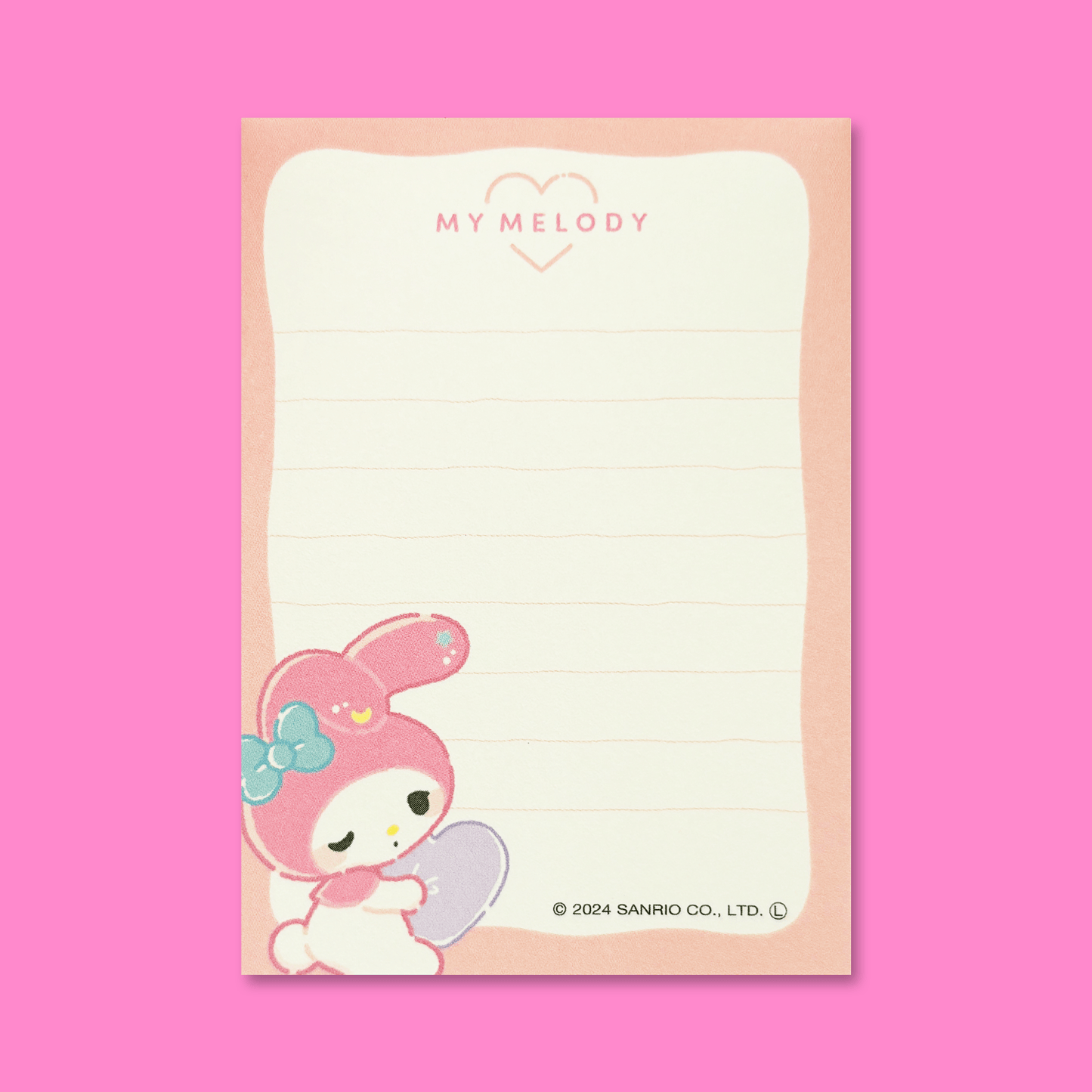 Sanrio Munyatto Mini Memo Pad - My Melody - Momohana