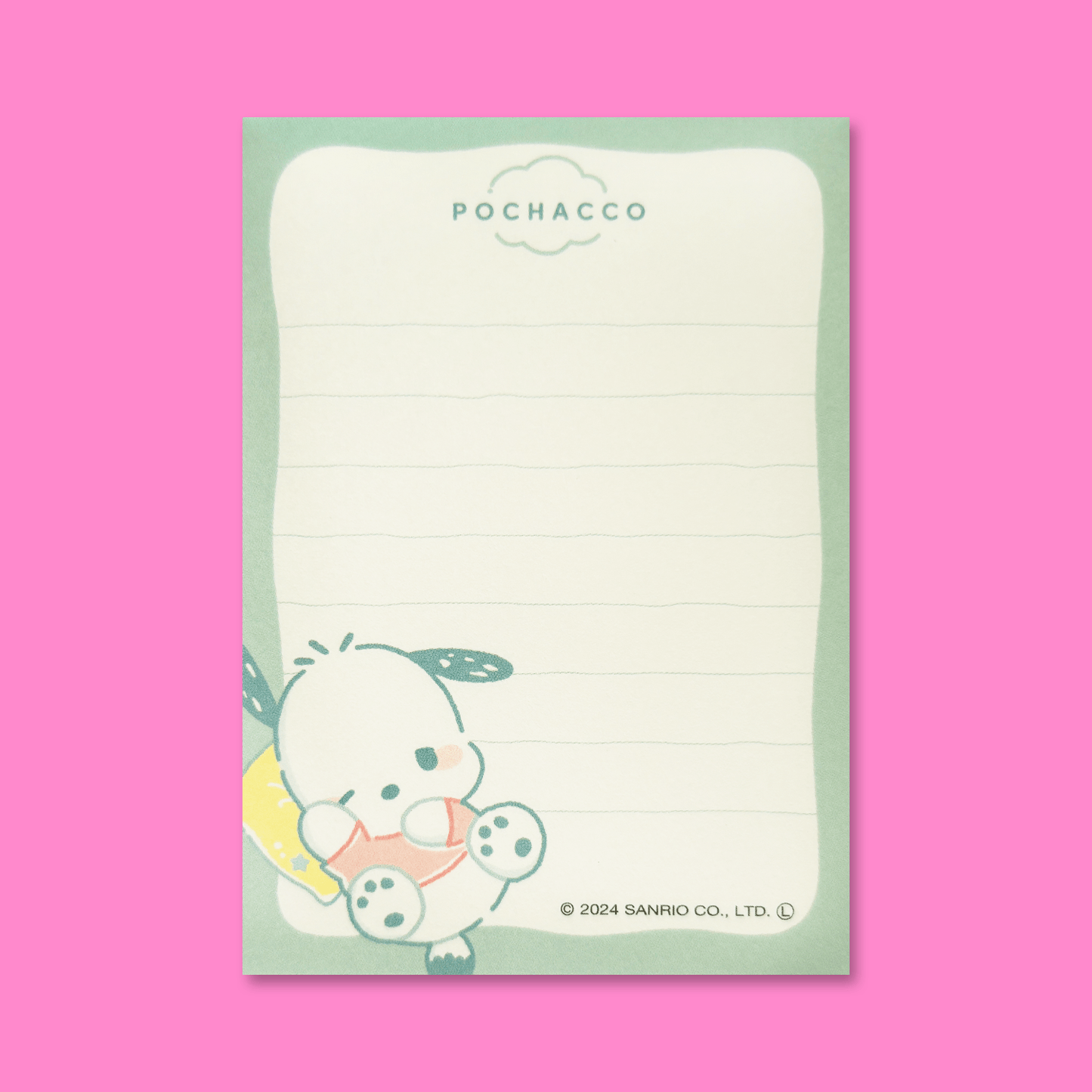 Sanrio Munyatto Mini Memo Pad - Pochacco - Momohana