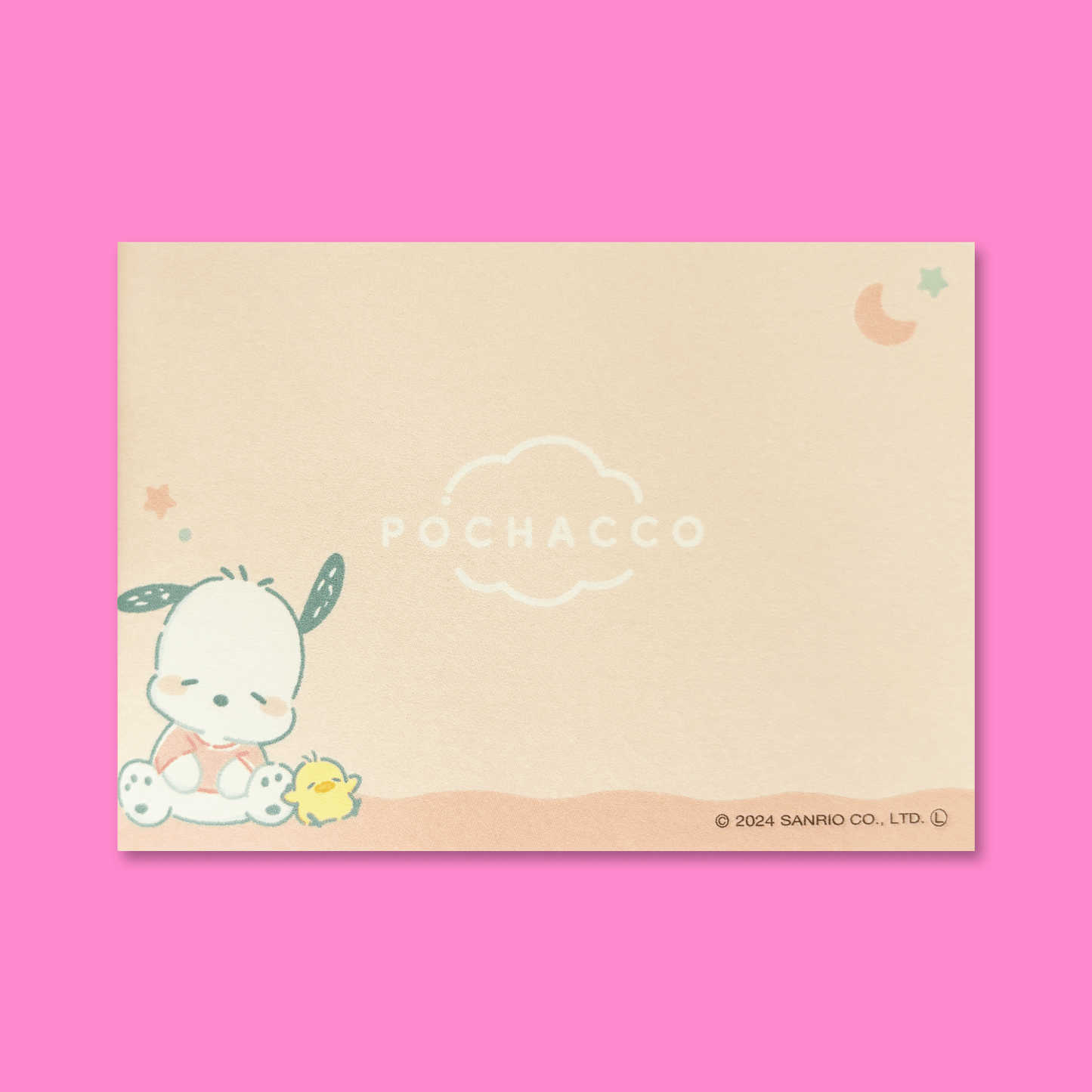 Sanrio Munyatto Mini Memo Pad - Pochacco - Momohana
