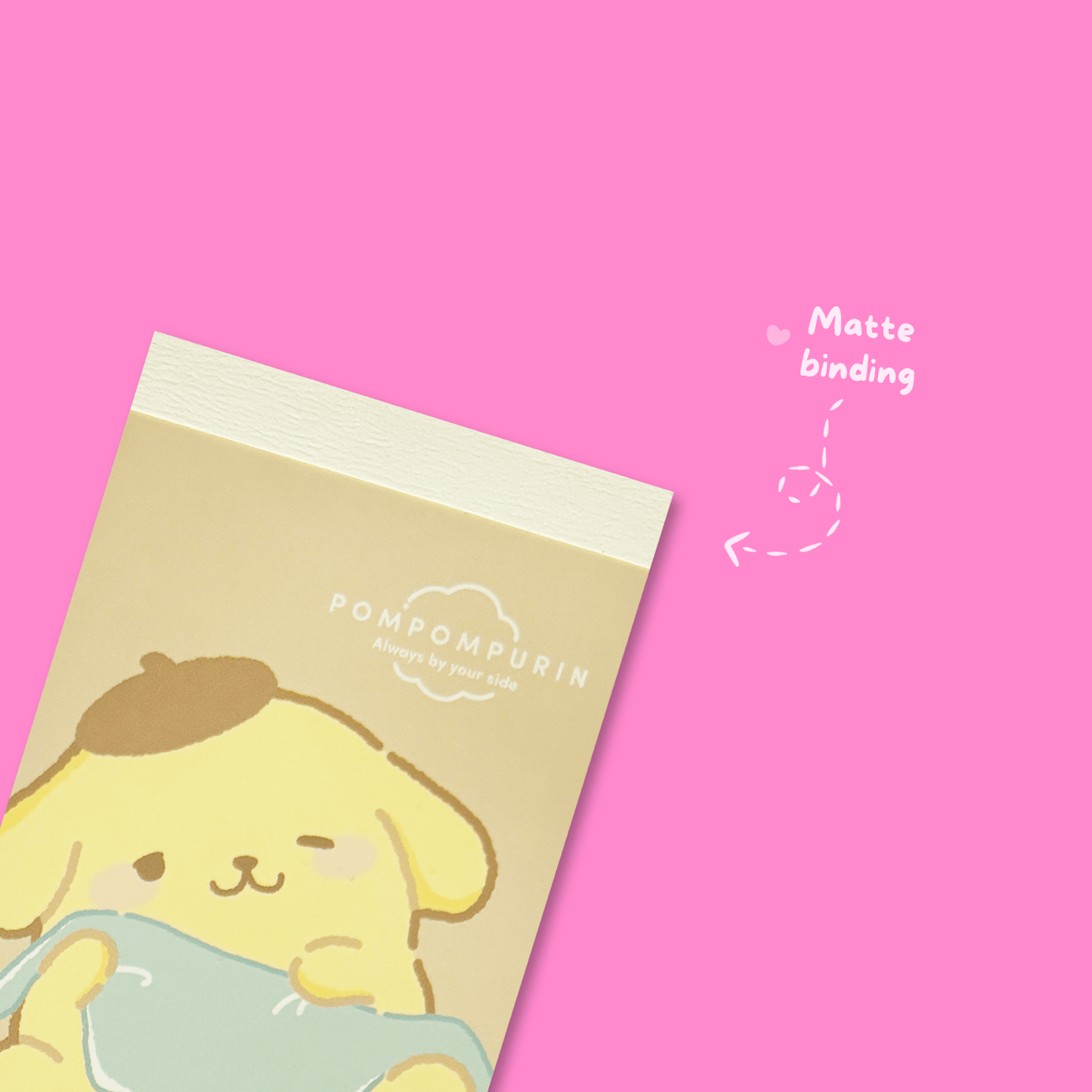 Sanrio Munyatto Mini Memo Pad - Pompompurin - Momohana