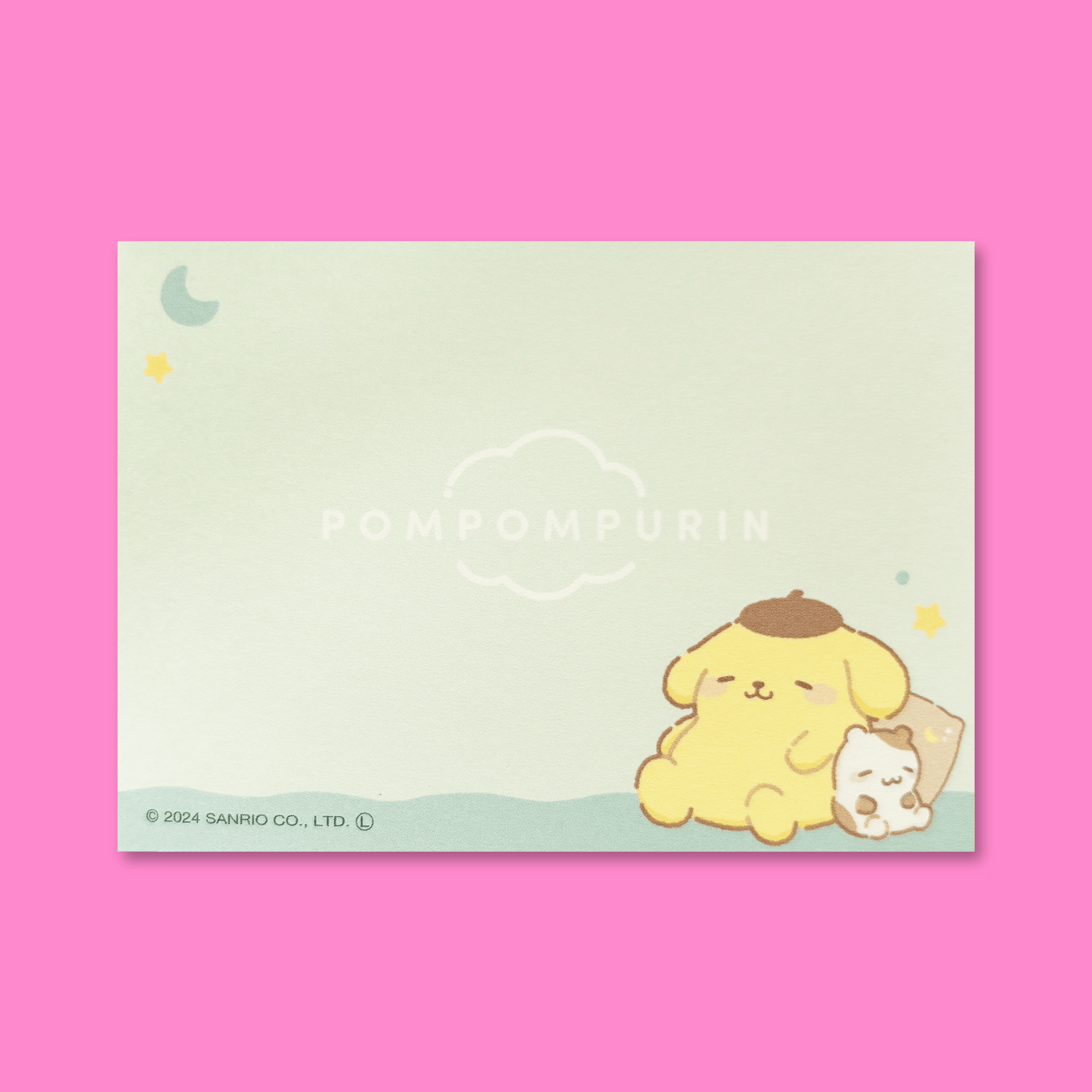 Sanrio Munyatto Mini Memo Pad - Pompompurin - Momohana
