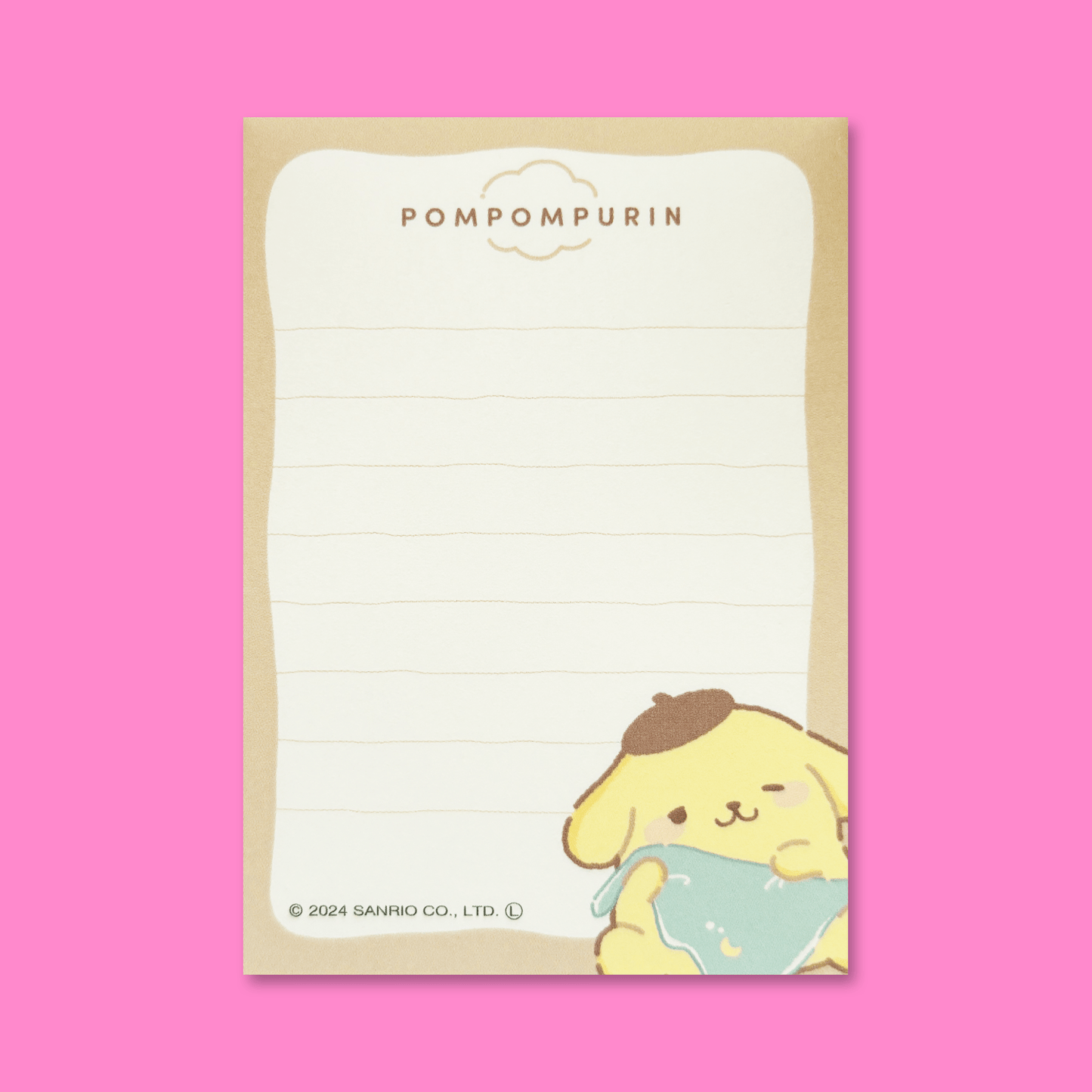 Sanrio Munyatto Mini Memo Pad - Pompompurin - Momohana