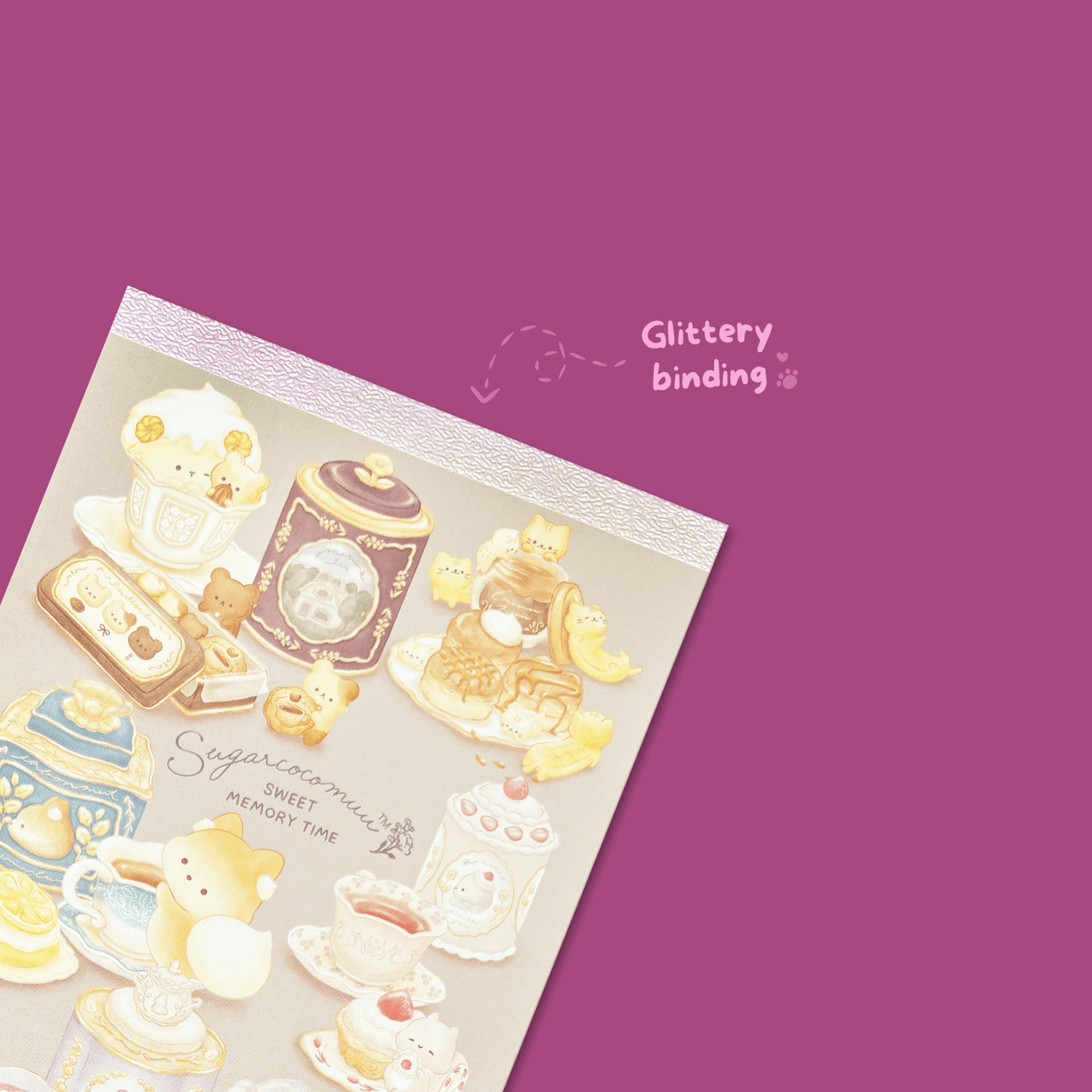 Sugarcocomuu 'Sweet Memory Time' Memo Pad - Momohana
