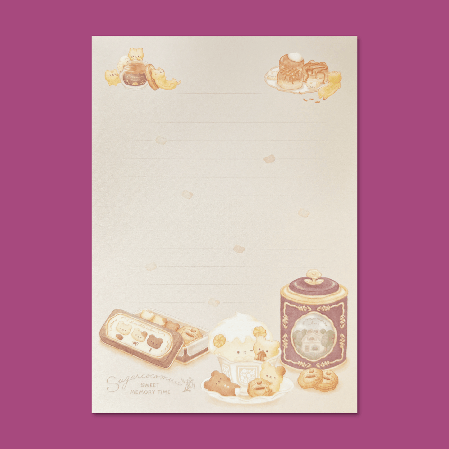 Sugarcocomuu 'Sweet Memory Time' Memo Pad - Momohana
