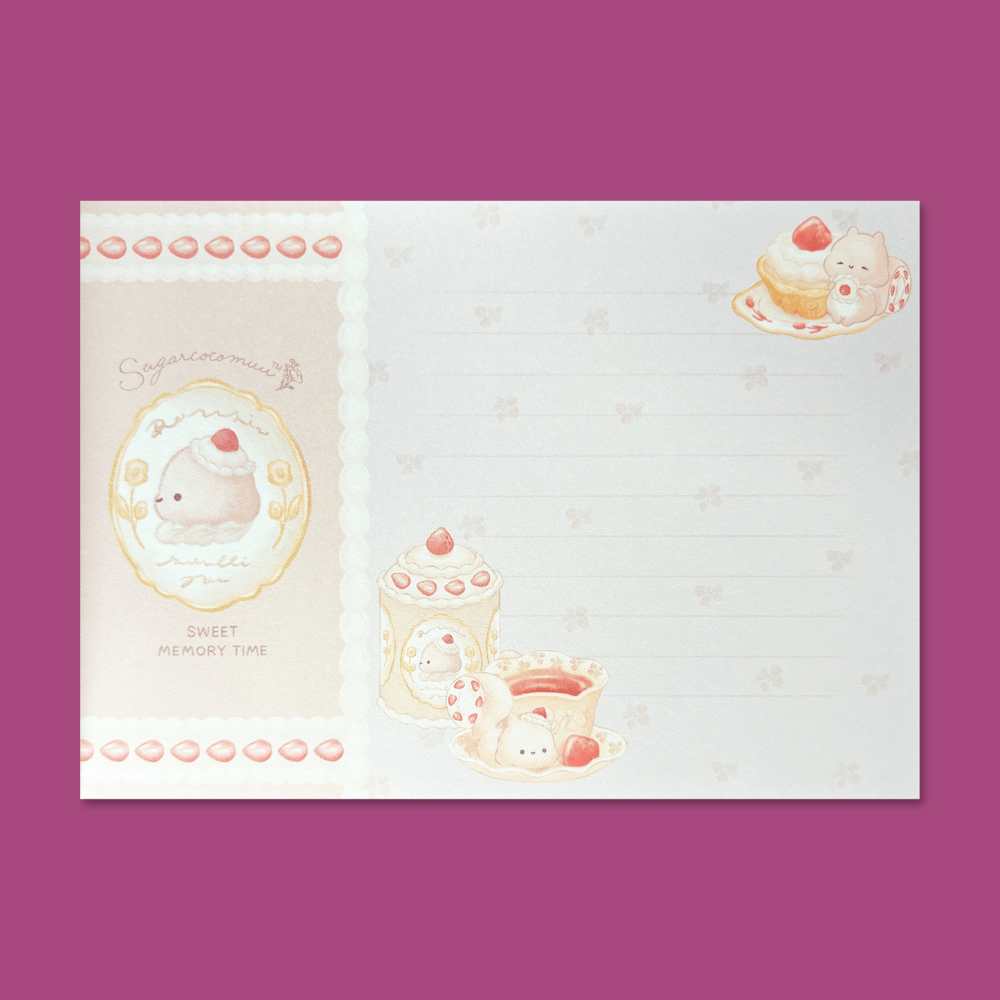 Sugarcocomuu 'Sweet Memory Time' Memo Pad - Momohana