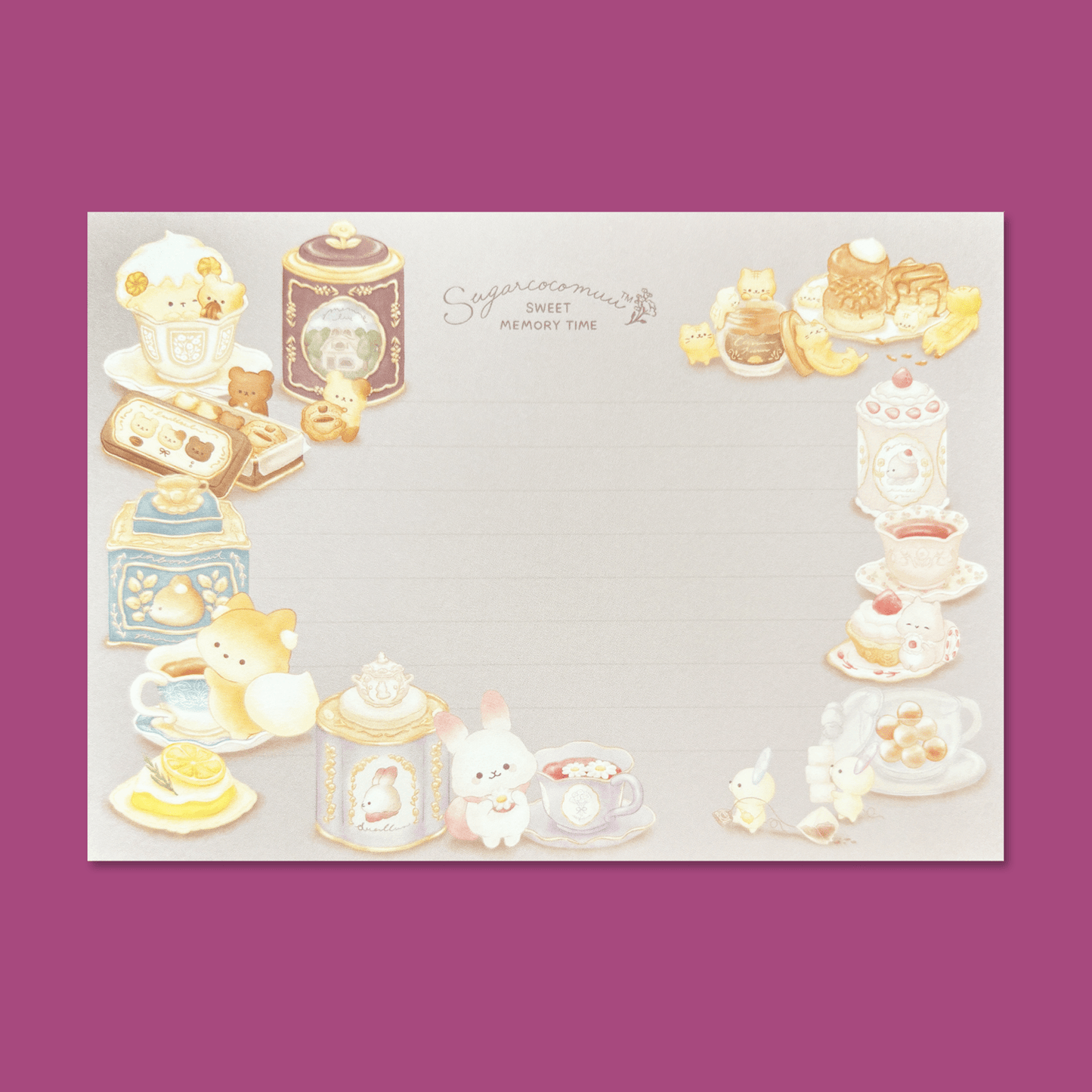 Sugarcocomuu 'Sweet Memory Time' Memo Pad - Momohana