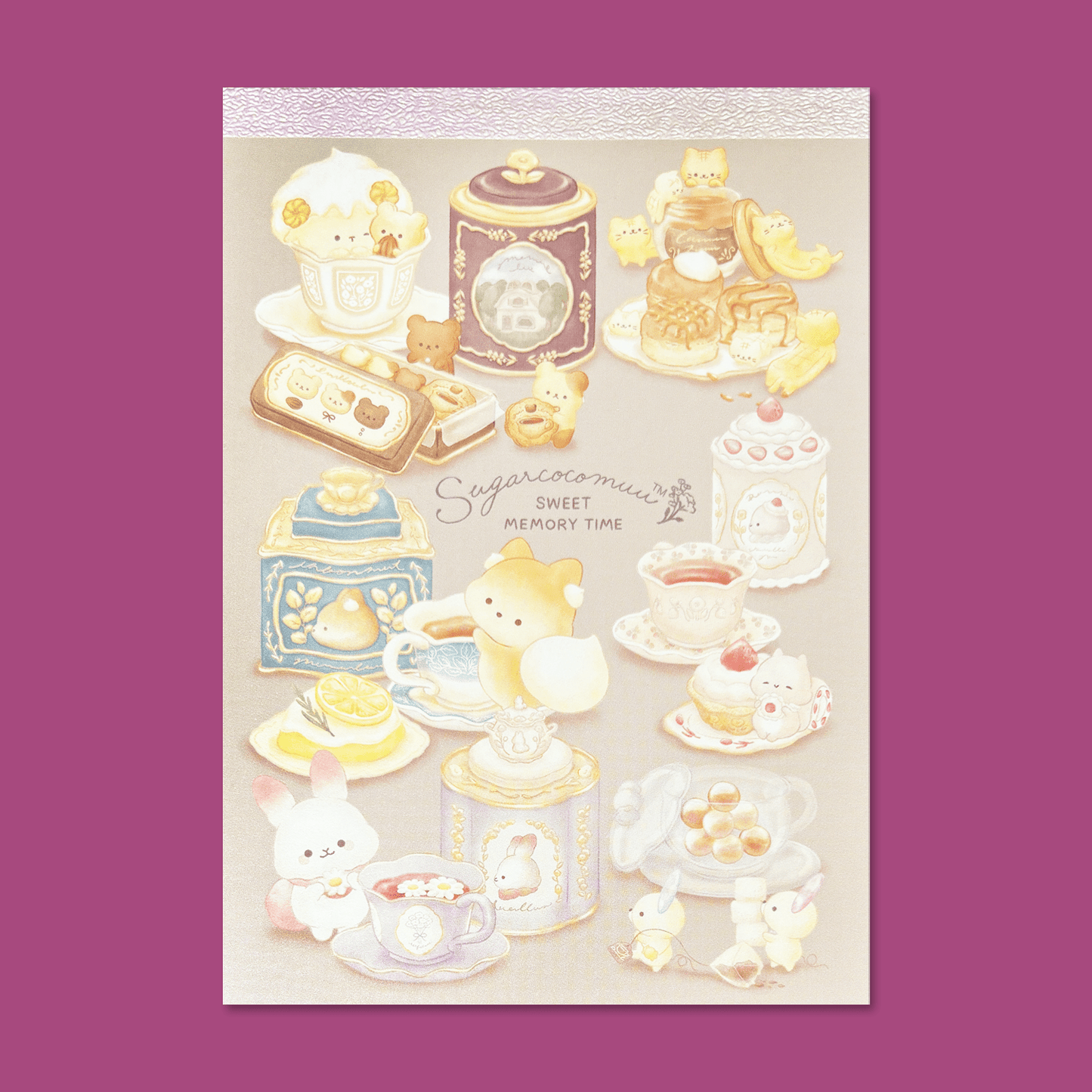 Sugarcocomuu 'Sweet Memory Time' Memo Pad - Momohana