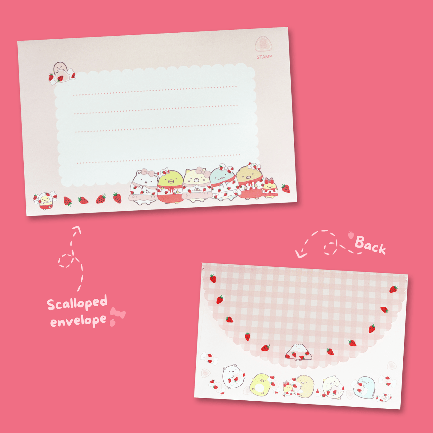 Sumikkogurashi x Sakuma Die Cut Letter Set - Momohana