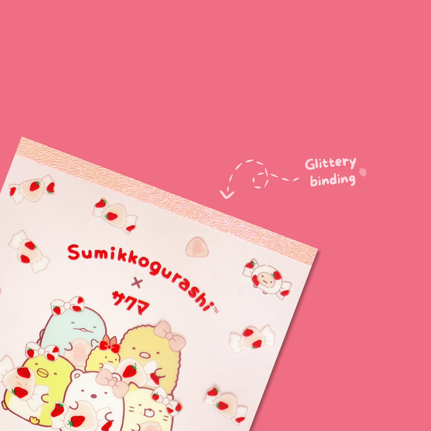 Sumikkogurashi x Sakuma Square Memo Pad - Momohana