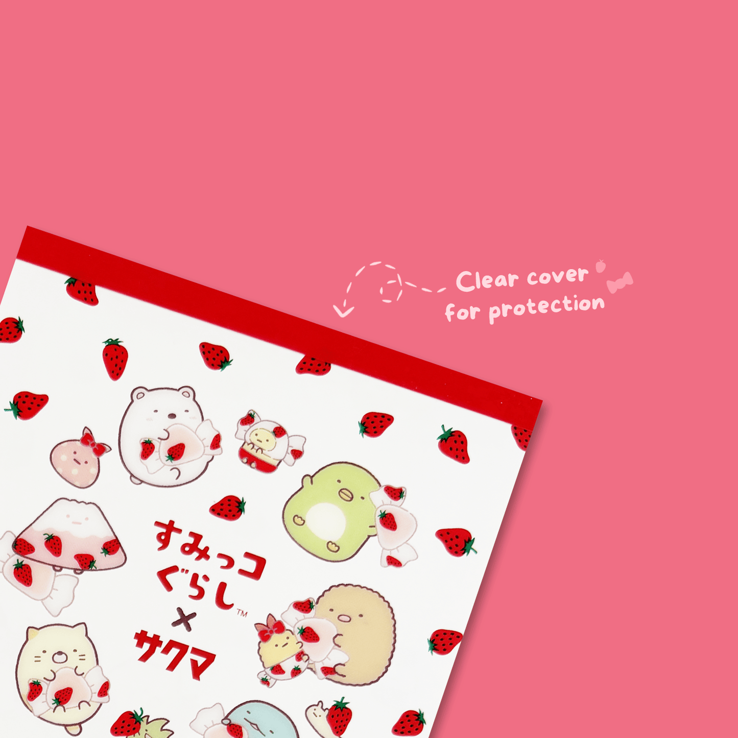 Sumikkogurashi x Sakuma Square Memo Pad - Momohana