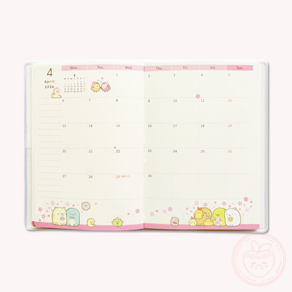 Sumikkogurashi 2026 Schedule Book