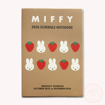 Miffy 2026 Schedule Book