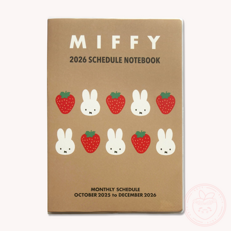 Miffy 2026 Schedule Book