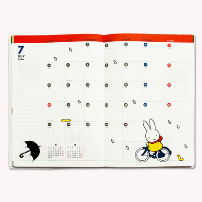 Miffy 2026 Schedule Book