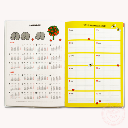 Miffy 2026 Schedule Book