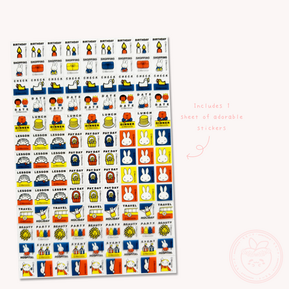 Miffy 2026 Schedule Book