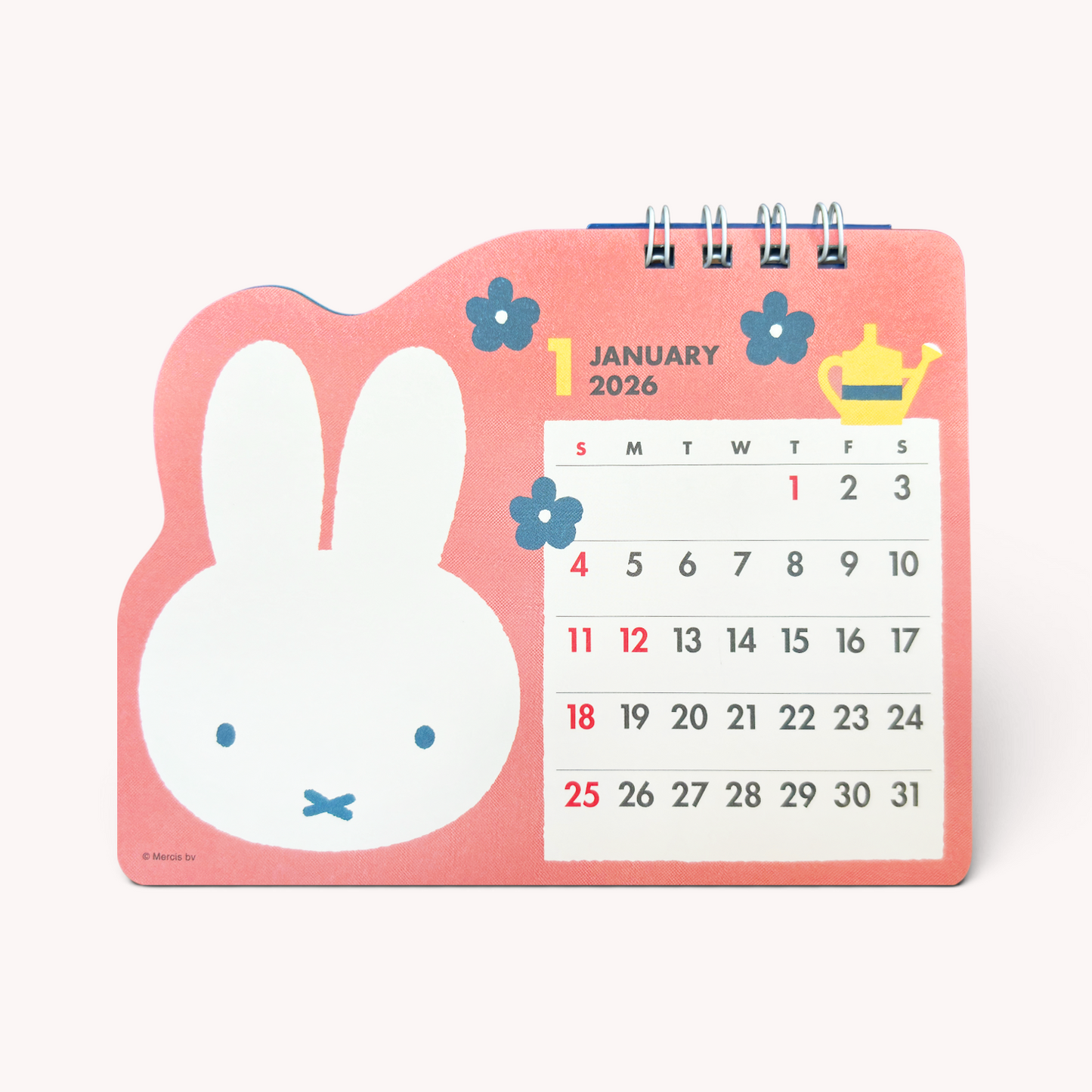Miffy 2026 Die-cut Desk Calendar