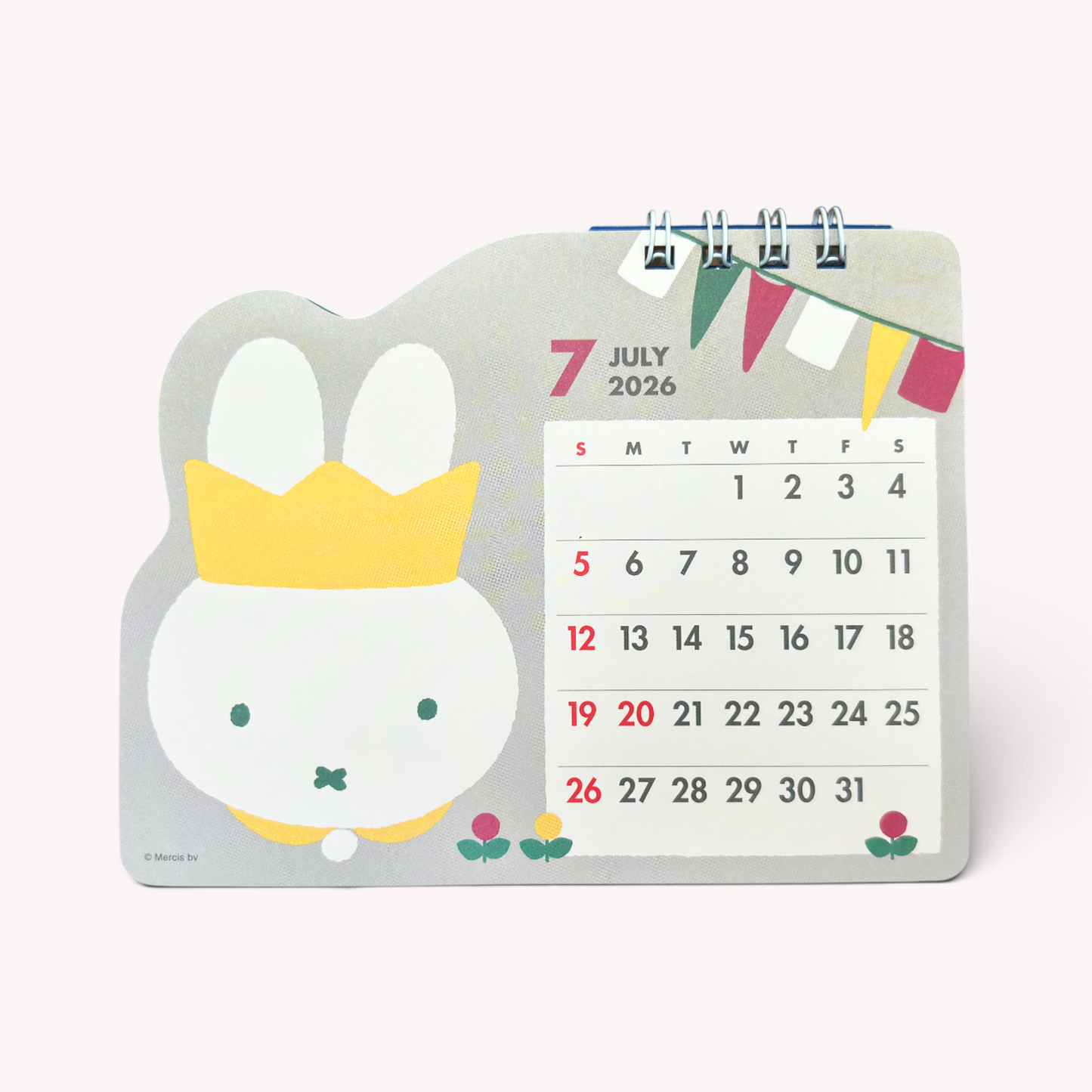 Miffy 2026 Die-cut Desk Calendar