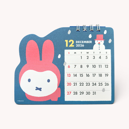 Miffy 2026 Die-cut Desk Calendar