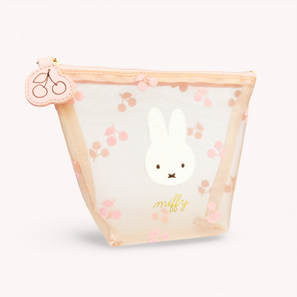 Miffy Cherry Fleur Boat Pouch - Cherry