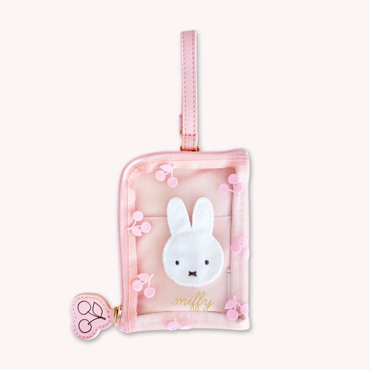 Miffy Cherry Fleur Card Case - Cherry